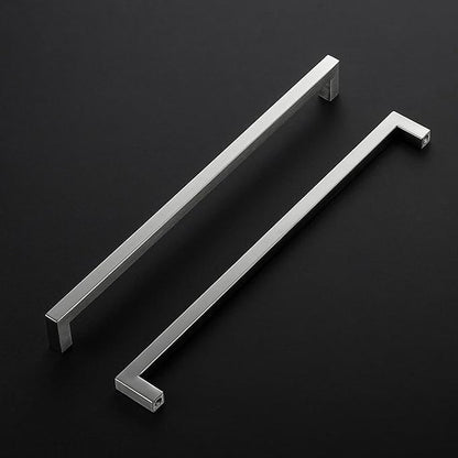 Ravinte 3 Pack Brushed Nickel Kitchen Cabinet Handles 12-3/5 Inch Cabinet Pulls Square Kitchen Hardware for Cabinet Drawer Pulls Drawer Handles Come with Screwdriver