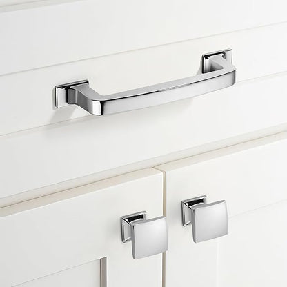 khtumeware | Appliance Handle Pull | Polished Chrome | 12 in (305 mm) Center-to-Center Drawer Pull | 1 Pack| Kitchen and Bathroom Cabinet Hardware | Furniture Hardware