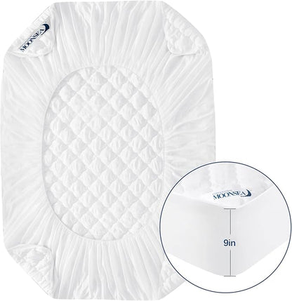 Kids Air Mattress Sheet Waterproof Pad Cover Compatible with INTEX 66803EP Cozy Kidz Inflatable Airbed