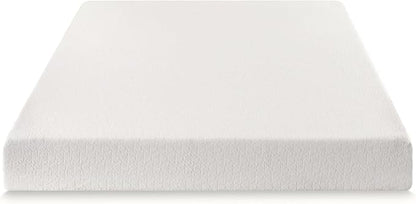 Best Price Mattress 8 inch Twin Mattress Bed-In-A-Box, Green Tea Memory Foam, White