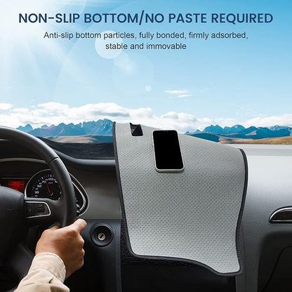 Dashboard Cover Mat Custom Fit for 2018-2023 Chevrolet Traverse Dash Cover Nonslip Dash Mat Protector Sunshade No Glare Black