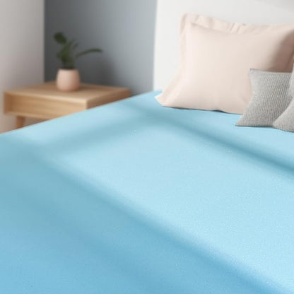 Subrtex Mattress Topper, Memory Foam Mattress Topper, Gel-Infused Memory Foam Topper for College and Dorm, Breathable Bed Toppers (4 Inch, Twin XL)
