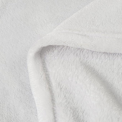 BEDELITE Fleece Blanket Twin Size White Throw Blanket for Couch & Bed, Luxury Plush Cozy Fuzzy Blanket 60x80 inches, Super Soft Warm Lightweight Throw Blanket for Travel Camping