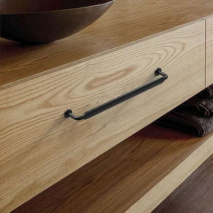 Asidrama 10 Pack 7.5 Inch(192mm) Matte Black Kitchen Cabinet Handles, Cabinet Pulls Kitchen Cabinet Hardware for Cupboard Drawer Pulls