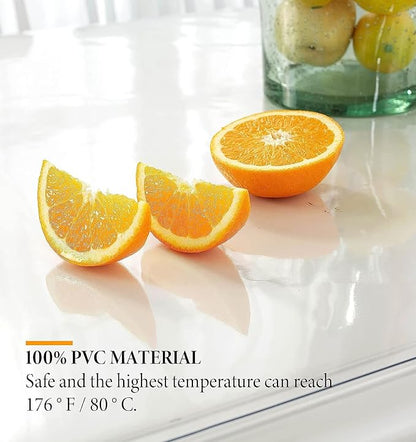 Deep Dream 1.5mm Clear Desk Cover Protector, 54×72 Inch Clear Table Protector, Rectangular Vinyl Desk Pad, PVC Plastic Table Cover for Office, Dresser, Night Stand, Computer & Writing Desk Tabletop