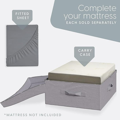Milliard Carry Case for the Tri Folding Mattress Space Saver Single Size (75" x 25" x 4") (Mattress NOT Included)