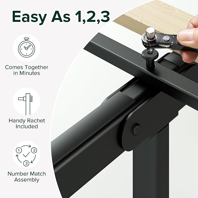 Zinus Joseph 14 Inch Platform Bed Frame, Wood Slat Support, No Box Spring Needed, Eco Friendly WonderBox(TM) Packaging, Easy Assembly, Black, Full