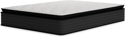 Signature Design by Ashley Limited Edition Pillow Top 13 " Pillow Top Hybrid Mattress with Gel Memory Foam and Edge Support for Cool Sleep and Pressure Relief, King, Fiberglass Free, Mattress In A Box