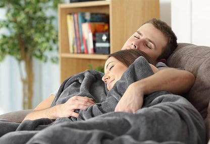 Utopia Bedding Fleece Blanket King Size Grey 300GSM Luxury Anti-Static Fuzzy Soft Microfiber Bed Blanket (90x102 Inch)