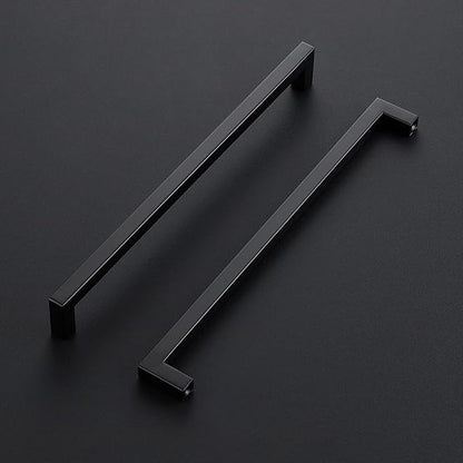 Ravinte 10 Pack 11-5/16 Inch Square Cabinet Handles - Matte Black Pulls for Kitchen Drawers and Cabinets - Hardware Handles