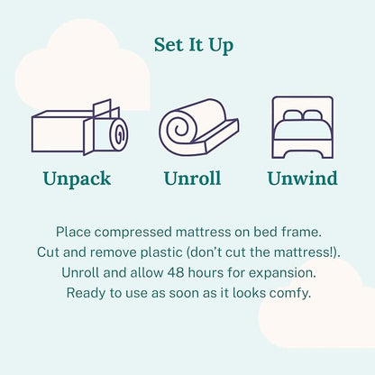 Sleep Innovations Marley Hybrid 10 Inch Cooling Gel Memory Foam and Innerspring Coil Mattress, Cal King Size, Bed in a Box, Medium Firm Advanced Support