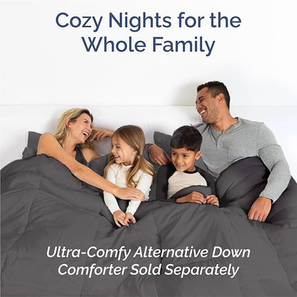 King 6 Piece Sheet Set - Comfy Breathable & Cooling - Ultra-Soft Hotel Luxury Bedding Set with 8-16 Inch Deep Pockets - 1 Flat & 1 Fitted Sheet & 4 Pillowcases - Wrinkle Free & Easy Care - Dark Grey