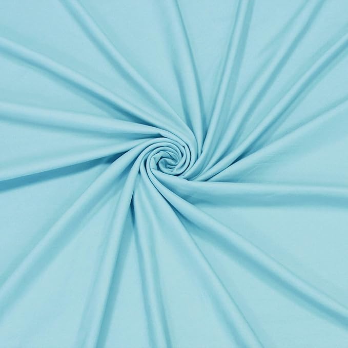 Mejoroom California King Size Sheet Set - Soft Microfiber Bed Sheets,Deep Pocket Fitted Sheet, Breathable, Wrinkle & Fade Resistant - 4 Piece (California King,Baby Blue)