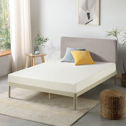 Best Price Mattress 6 inch Twin Mattress Bed-In-A-Box, Green Tea Memory Foam, White
