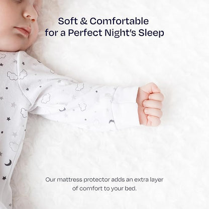 California Design Den Premium Waterproof Mattress Protector for Twin Size Bed - Soft, Cooling, Noiseless, Machine Washable, Fitted Mattress Cover with 8-20 Inch Deep Pockets