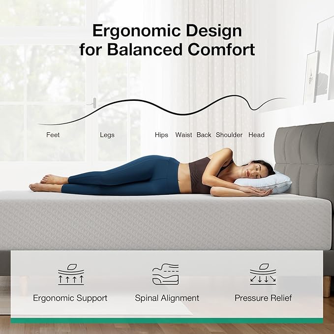 Novilla King Mattress, 12 Inch King Memory Foam Mattress for Supportive & Pressure Relief, Removable Washable Cover,CertiPUR-US Certified Mattresses in a Box, Firm