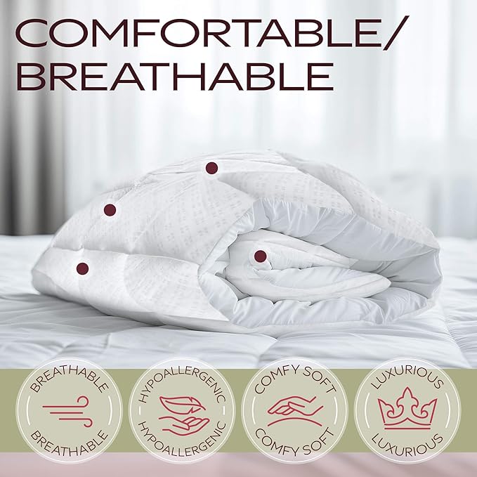 MAXI Twin XL Size Mattress Pad - Luxurious Cotton Sateen Mattress Protector - Soft, Comfortable, and Breatheable Mattress Cover - Mattress Pad Protects Mattress from Dust, Dirt, Spills, and Stains.