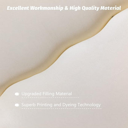 MAXYOYO Japanese Floor Mattress Futon Mattress, Thicken Sleeping Pad Foldable Roll Up Floor Futon for Adults Tatami Mat Dormitory Bed Lounger, Off White, Twin Size