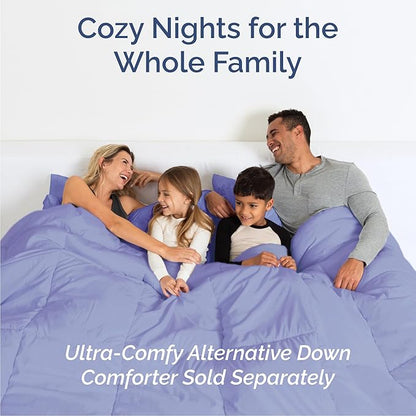 Cal King 6 Piece Sheet Set - Comfy Breathable & Cooling - Ultra-Soft Hotel Luxury Bedding Set w/ 8-16 Inch Deep Pockets - 1 Flat & 1 Fitted Sheet & 4 Pillowcases - Wrinkle Free & Easy Care - Lavender