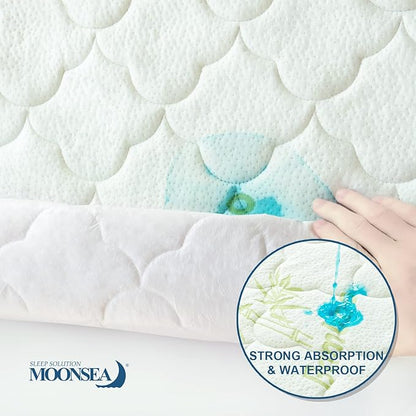 Toddler Travel Bed Cover, Kids Air Mattress Protector Waterproof, Compatible with Hiccapop or EnerPlex Inflatable Toddler Travel Bed