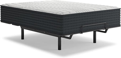 Signature Design by Ashley Hybrid 1300 13 Inch Plush Gel Memory Foam Mattress with Edge Support for Pressure Relief, King, Fiberglass Free, Mattress in A Box