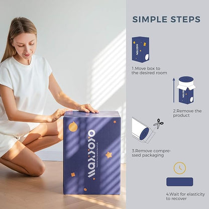 MAXYOYO Flamingo Japanese Floor Mattress Futon Mattress Boys Girls Foldable Bed Camping Mattress Floor Lounger Bed Couches and Sofas Mattress Topper Full Size