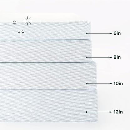 ZINUS 10 Inch Green Tea Cooling Memory Foam Mattress [New Version], King, Fiberglass Free, Medium Firmness, Cooling Gel Foam, Certified Safe Foams & Fabric, Mattress in A Box