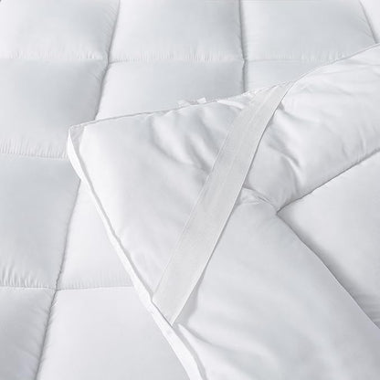 Mattress Topper Queen Size Pillowtop Mattress Cover Cooling Mattress Pad 2 Inch Thick