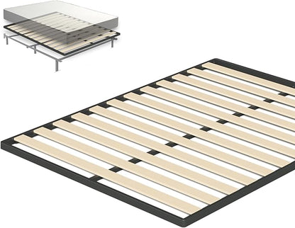 ZINUS Deepak Easy Assembly Wood Slat 1.6 Inch Bunkie Board, Bed Slat Replacement, Full