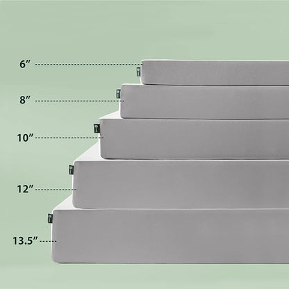 ZINUS 10 Inch Queen Cooling Essential Foam Mattress, Affordable Quality, Certified Safe Materials