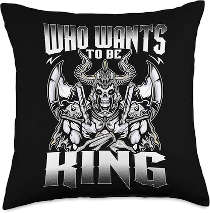 Vikings Scandinavian Symbols Viking Mythology Viking Symbols Throw Pillow