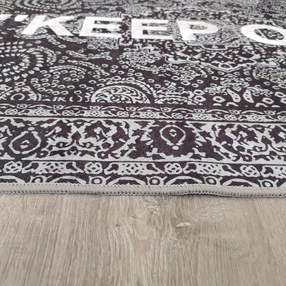 Scandinavian Geometric Rug, Scandinavian Pattern, Rug Prints, Greek Rug, Popular Floor Rug, Border Patterned Rug, Trend Rug, Decor Rug