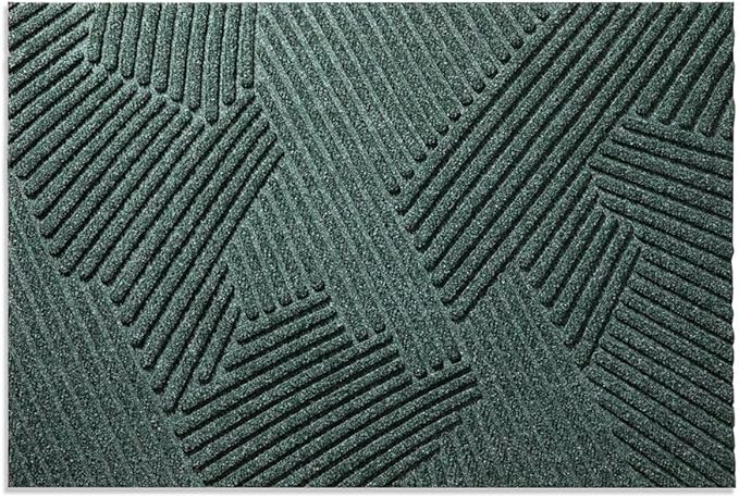 Strå Front Door mat, Indoor Outdoor Rug Waterproof, Scandinavian Home Decor, Fall Doormat, 2x3 Washable Rug - Green