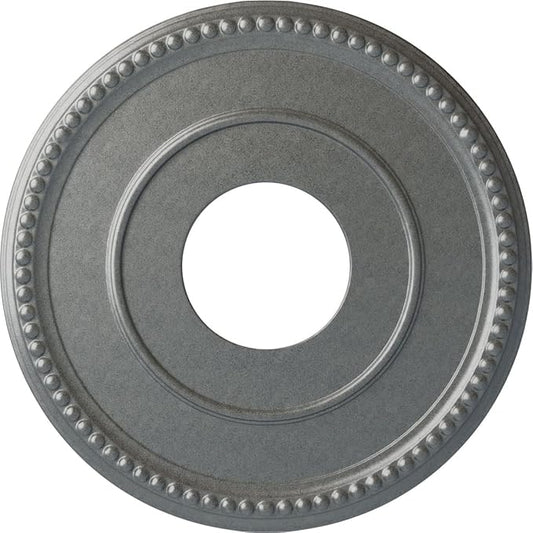 Ekena Millwork Bradford Ceiling Medallion, Platinum