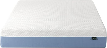 ZINUS 10 Inch Queen Cooling Essential Memory Foam Mattress [NewVersion], Fiberglass Free, Medium Feel, Breathable Cooling Layers, Certified Safe Materials