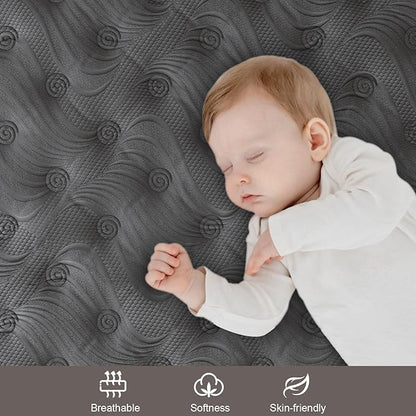Queen Mattress, 10 Inch Hybrid Mattresses Black with Gel Memory Foam and Individually Pocket Innerspring Euro Top Medium Firm for Motion Isolation, Edge Support, 100 Night Trial