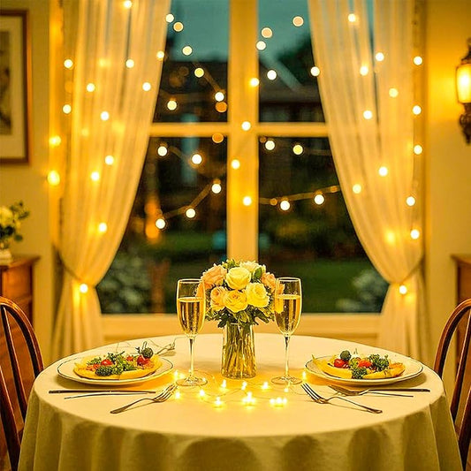 Ehome Fairy Lights USB Powered Fairy Lights Plug in 66ft 200 Led String Lights Decorative Lights for Bedroom Indoor Christmas Wedding Party Patio Window (Warm White)