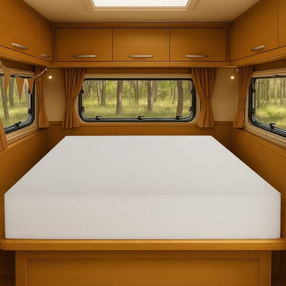 Foamma 4" x 30" x 80" High Density RV Bunk Mattress Replacement, Firm, Durable, Premium Comfort, USA Made, No Cover