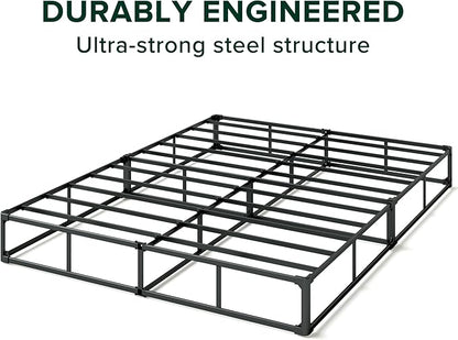 ZINUS 9 Inch Full WonderBox(TM) Smart Box Spring, Quick Assembly Mattress Foundation, Durable Metal Frame, Grey