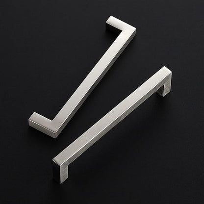 Ravinte 32 Pack 6-1/4 Inch Kitchen Square Cabinet Handles Satin Nickel Pulls Brushed Nickel Kitchen Cabinet Hardware Handles for Cupboard Drawer Pulls