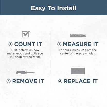 Franklin Brass (10-Pack) – Deep Bronze Cabinet Handles, 3 Inch Hole Center, Pulls for Drawers, Kitchen Cabinet Door, Dressers | Pierce