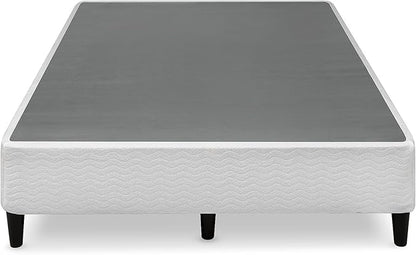 ZINUS Keenan Metal Mattress Foundation, Standing Box Spring, Headboard Brackets Included, Easy Assembly, Queen
