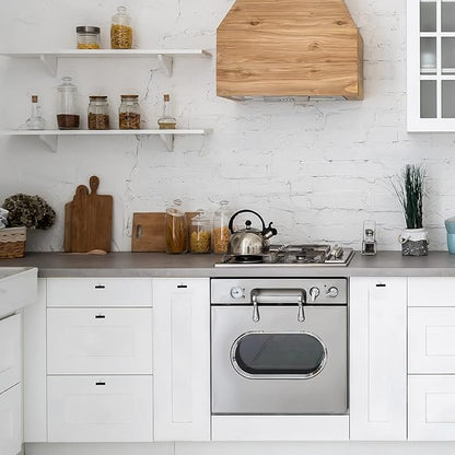 Ravinte Black Cabinet Handles 10 Pack Matte Black Square Cabinet Pulls Kitchen Hardware 2 inch Overall Length Kitchen Drawer Pulls