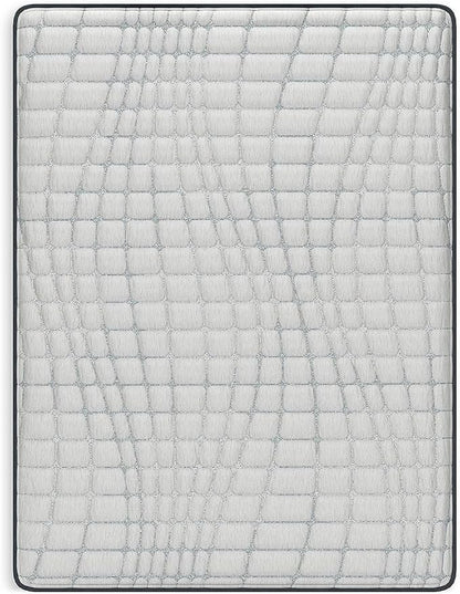 Signature Design by Ashley Hybrid 1300 13 Inch Plush Gel Memory Foam Mattress with Edge Support for Pressure Relief, King, Fiberglass Free, Mattress in A Box