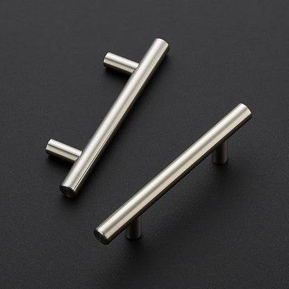 Ravinte 60 Pack | 5 Inch Cabinet Pulls Brushed Nickel Stainless Steel Kitchen Cupboard Handles Cabinet Handles 5 Inch Length, 3 Inch Hole Center