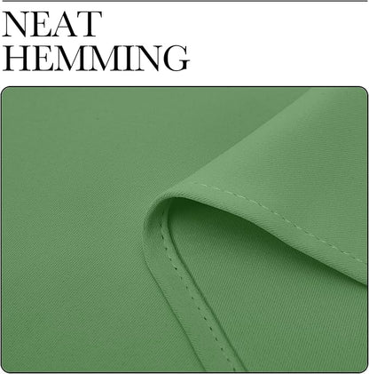 NICETOWN Froest Green Blackout Curtains 84 inches Length for Living Room, 2 Panels, 42" Wide, Thermal Insulated Long Drapes for Large Window