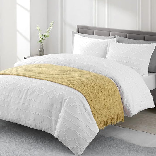 BOURINA Mustard Throw Blanket 50 x90 Inches Throw Textured Solid Soft Sofa Throw Bed Runner Couch Cover Knitted Decorative Blanket Bed Runner