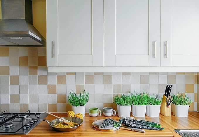 Ravinte 1 Pack 5'' Cabinet Pulls Brushed Nickel Stainless Steel Kitchen Drawer Pulls Cabinet Handles 3" Hole Center