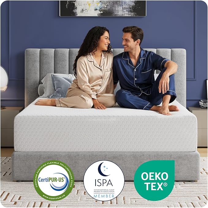 Avenco 12 Inch Full Mattress in a Box with Comfort Memory Foam for Pain Relief & Guestroom Sleep
