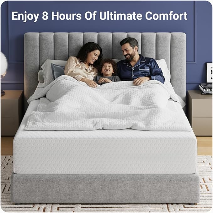 Avenco 12 Inch Full Mattress in a Box with Comfort Memory Foam for Pain Relief & Guestroom Sleep